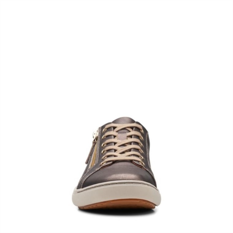 Clarks Bronce Metalizado Nalle Encaje Bronce Metalizado