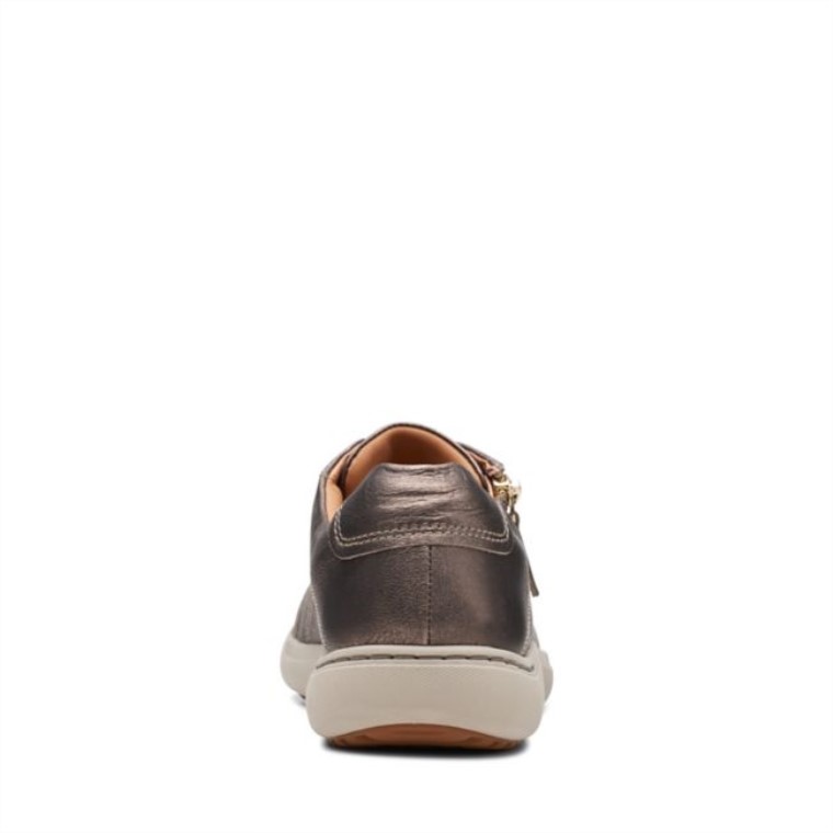 Clarks Bronce Metalizado Nalle Encaje Bronce Metalizado