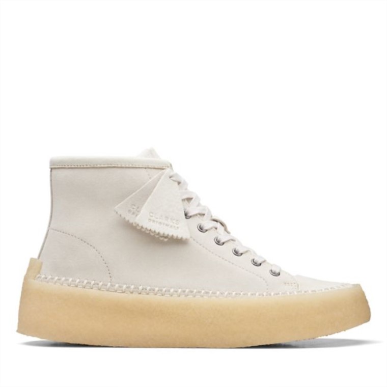 Caravana Clarks Mid Blanco Roto Blanco Roto
