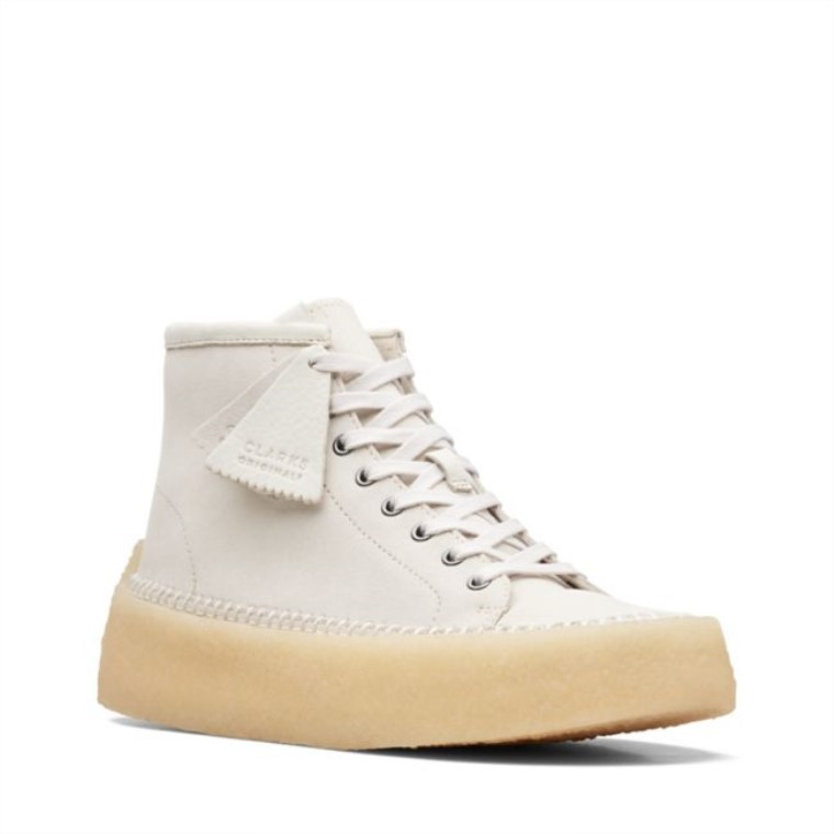 Caravana Clarks Mid Blanco Roto Blanco Roto