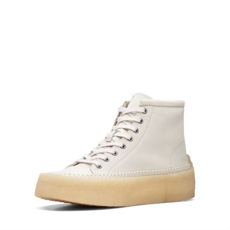 Caravana Clarks Mid Blanco Roto Blanco Roto