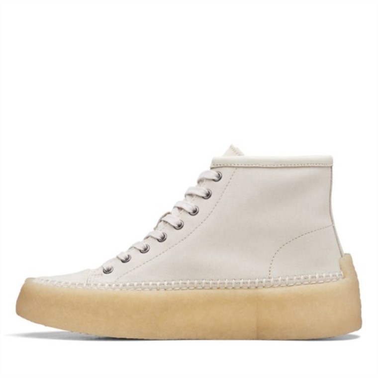 Caravana Clarks Mid Blanco Roto Blanco Roto