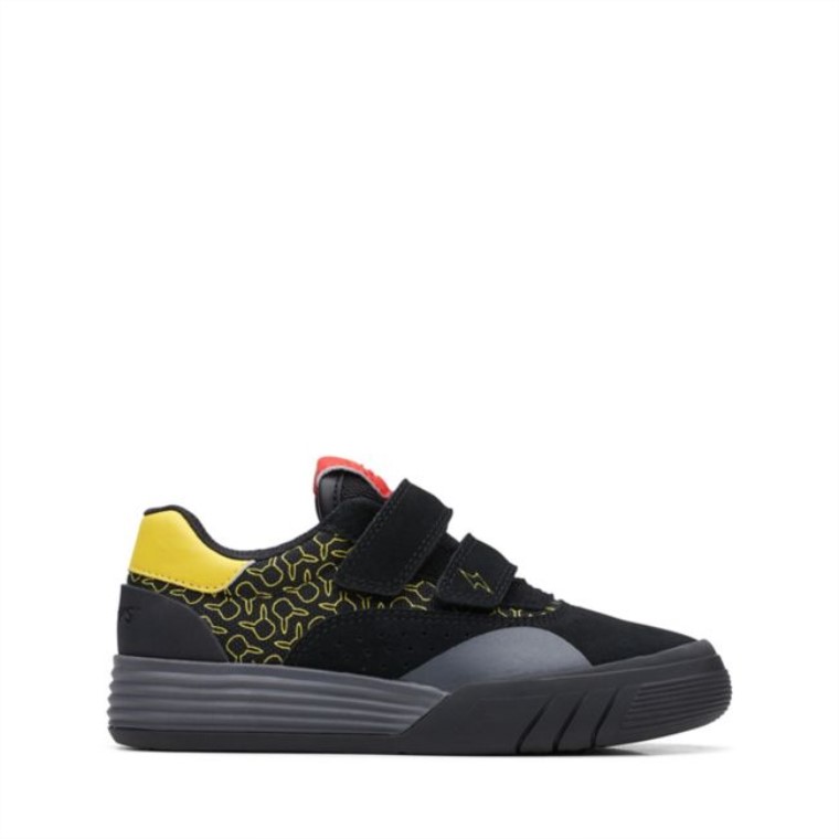 Clarks Cica Niebla Niño Negro Negro