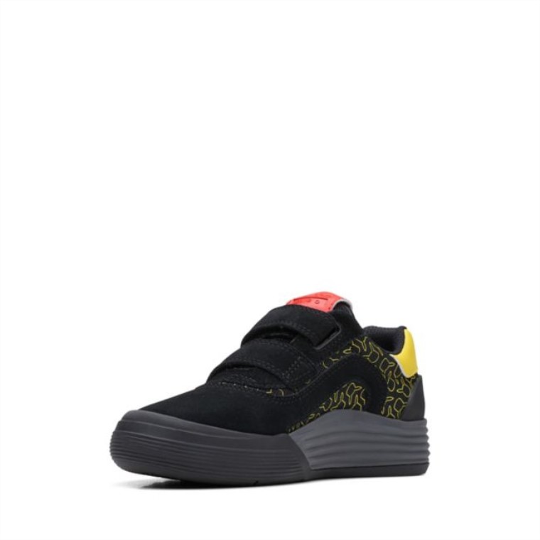 Clarks Cica Niebla Niño Negro Negro