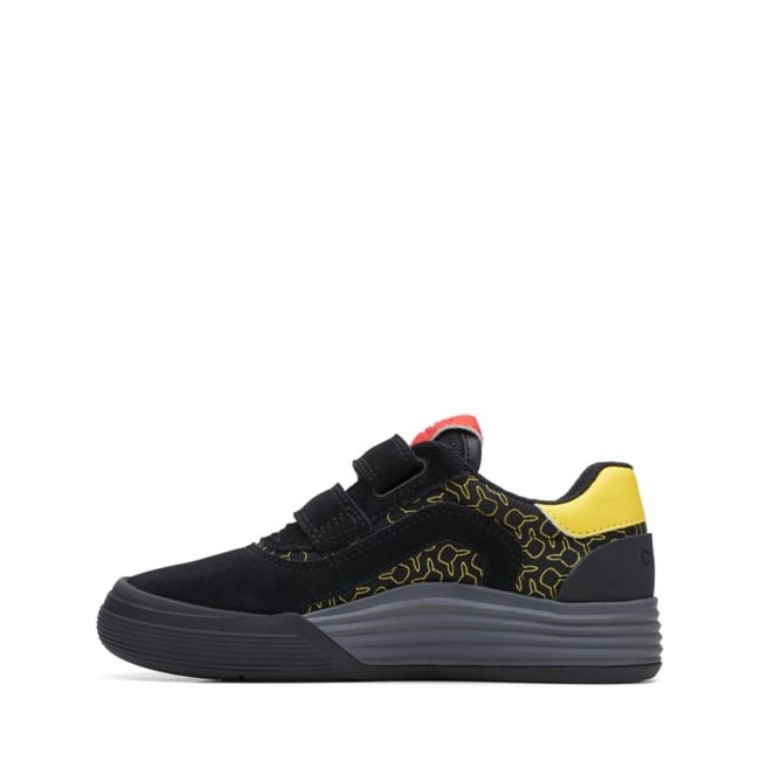 Clarks Cica Niebla Niño Negro Negro