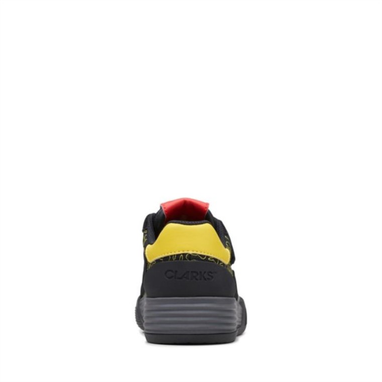 Clarks Cica Niebla Niño Negro Negro