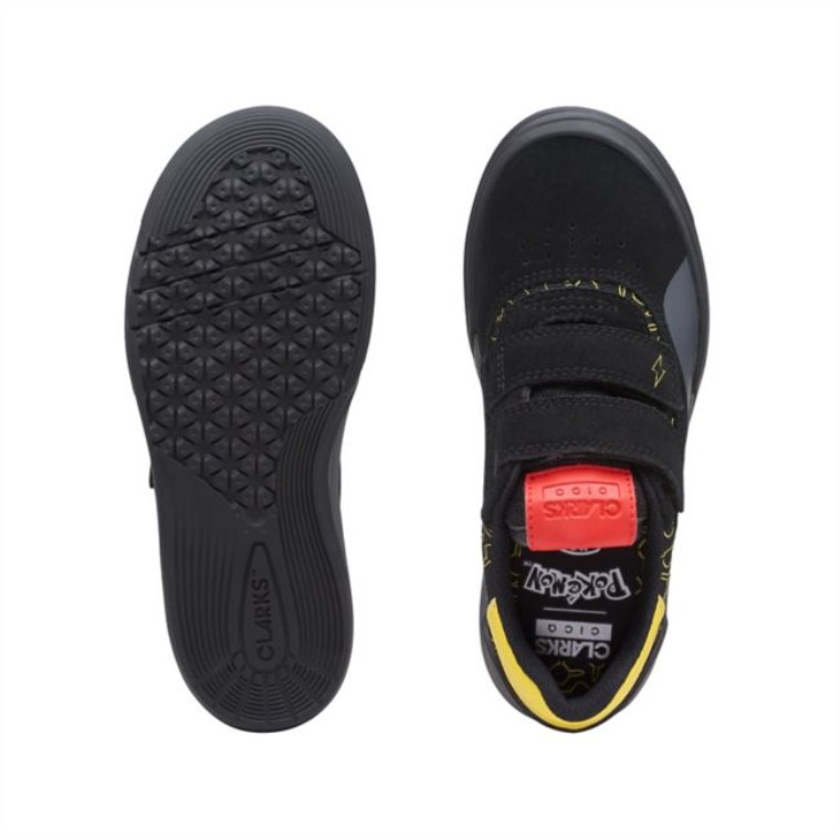Clarks Cica Niebla Niño Negro Negro