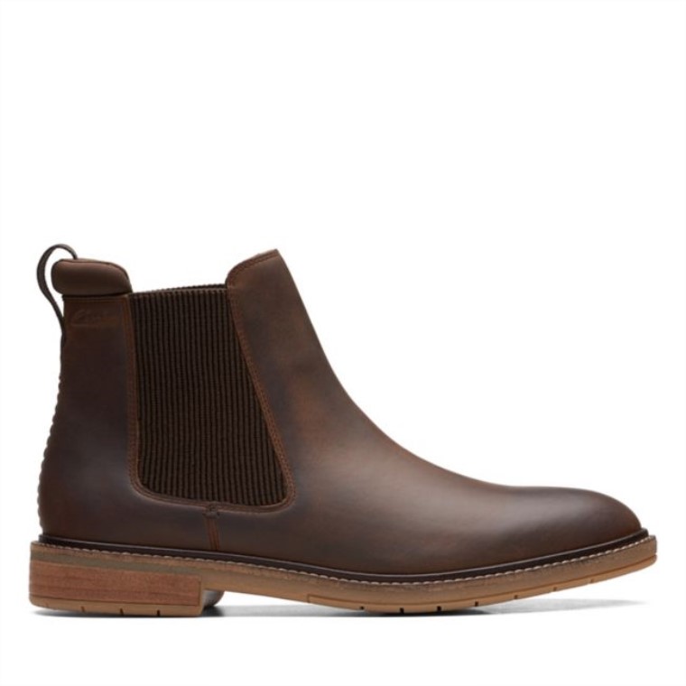 Clarks Clarkdale Hall Cuero De Cera De Abeja