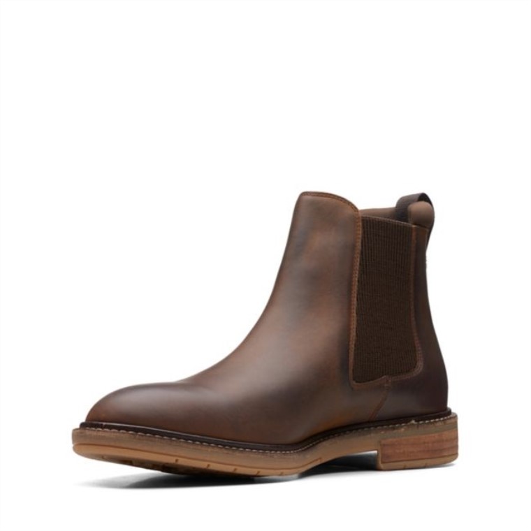 Clarks Clarkdale Hall Cuero De Cera De Abeja