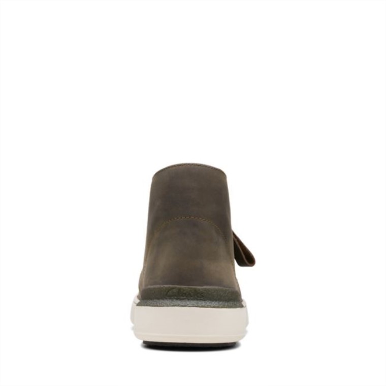Botas Clarks Court Lite Desert Cuero Oliva Cuero Oliva