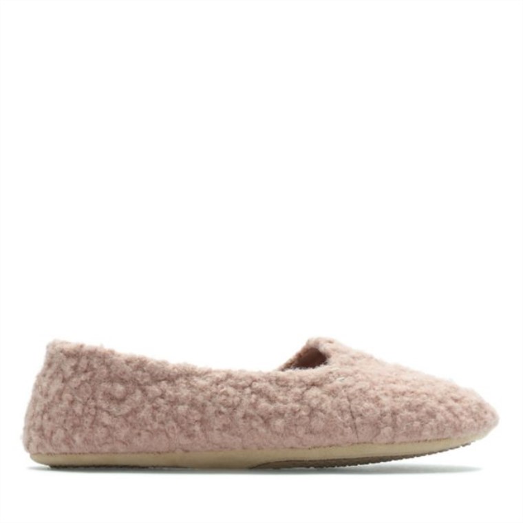 Clarks Rizo Acogedor Rosa Rosa