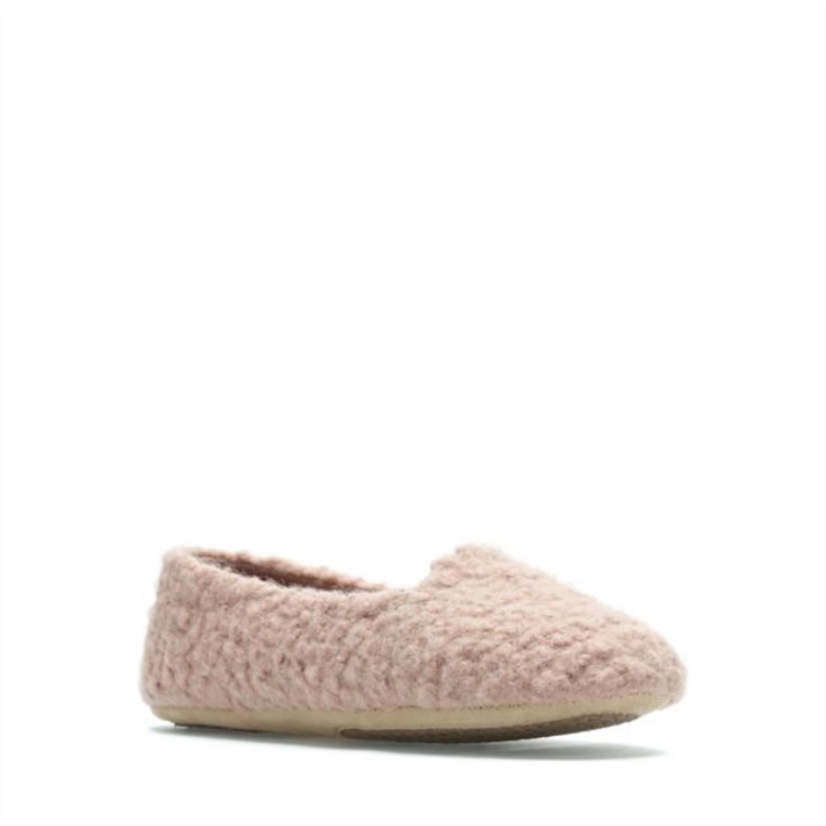 Clarks Rizo Acogedor Rosa Rosa