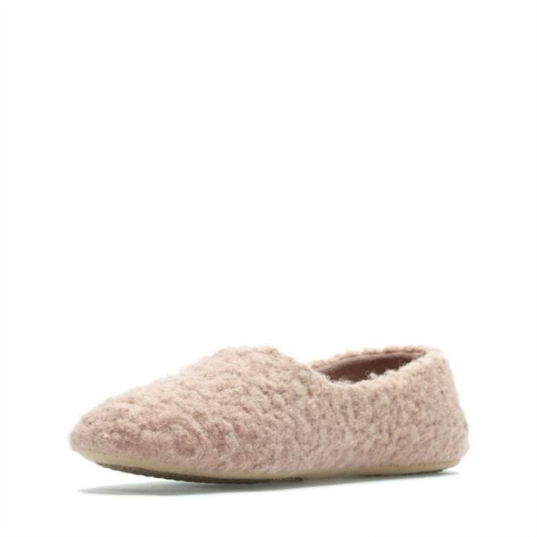 Clarks Rizo Acogedor Rosa Rosa