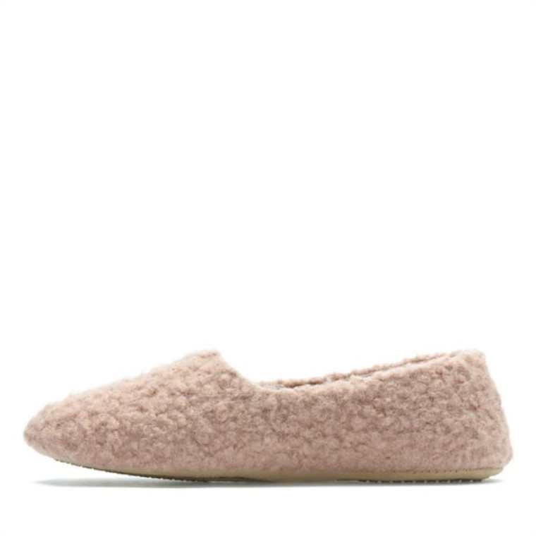 Clarks Rizo Acogedor Rosa Rosa