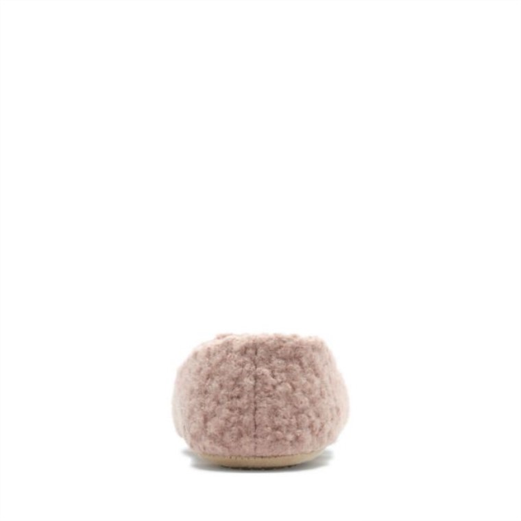 Clarks Rizo Acogedor Rosa Rosa