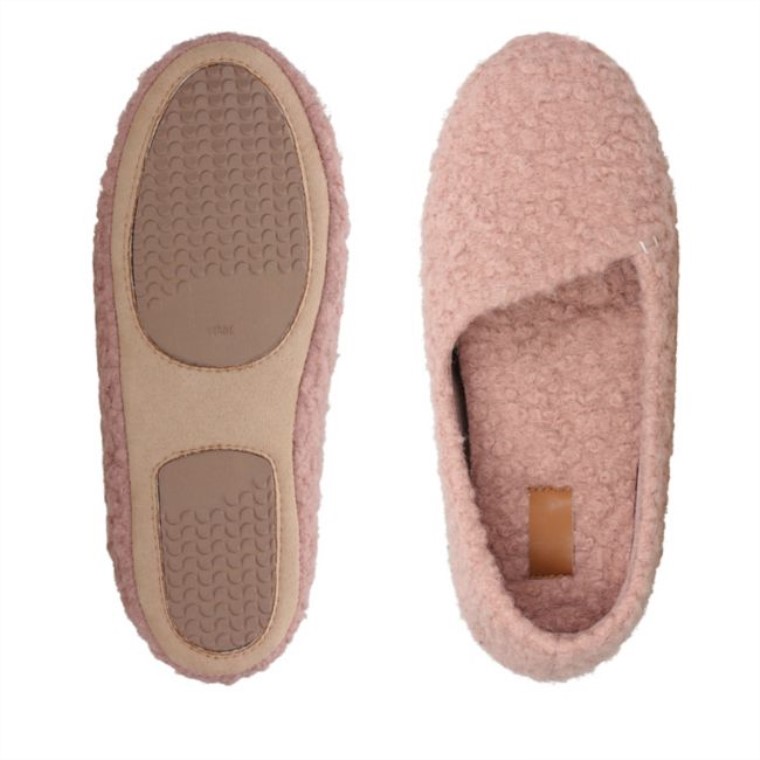 Clarks Rizo Acogedor Rosa Rosa