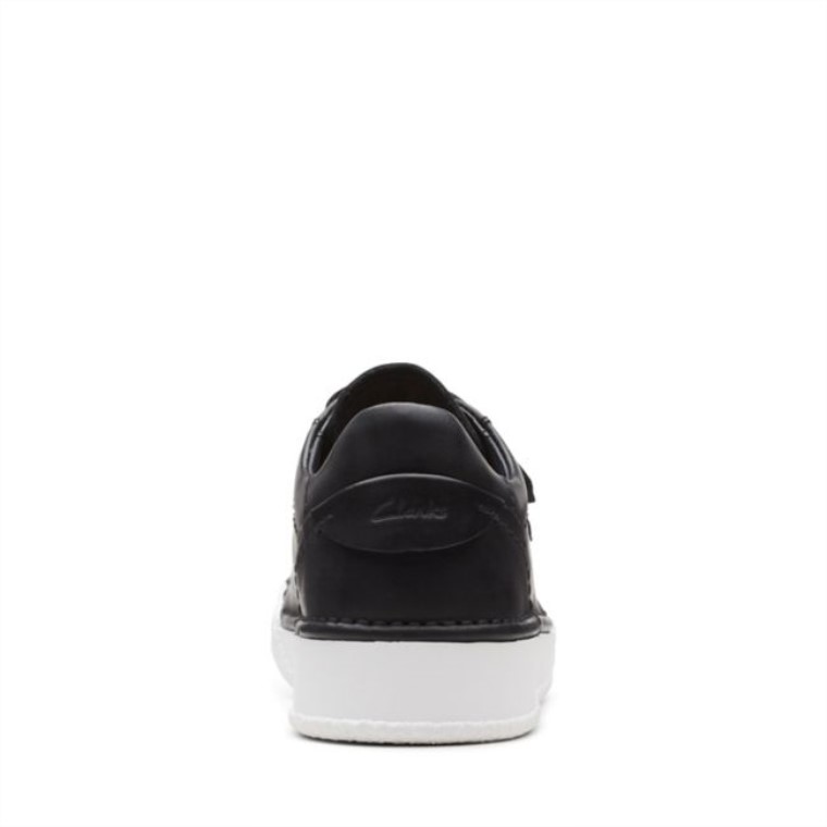 Clarks Craft Cup Correa Cuero Negro Cuero Negro