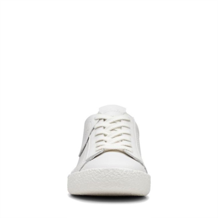 Clarks Craft Cup Walk Cuero Blanco Cuero Blanco