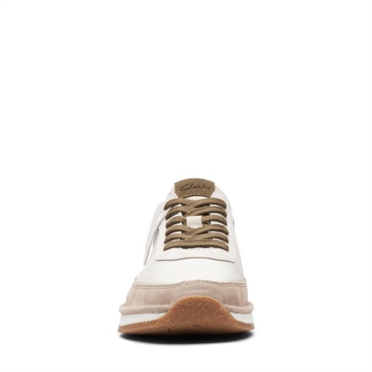 Clarks Craft Run Encaje Combi Blanco Roto Combi Blanco Roto