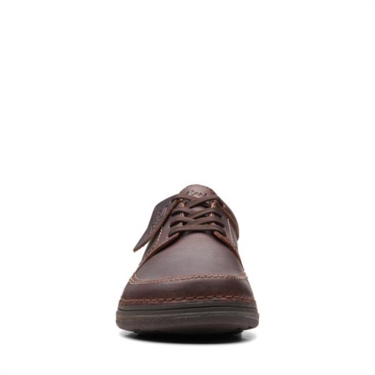 Clarks Cuero Marrón Oscuro Naturaleza 5 Lo Cuero Marrón Oscuro