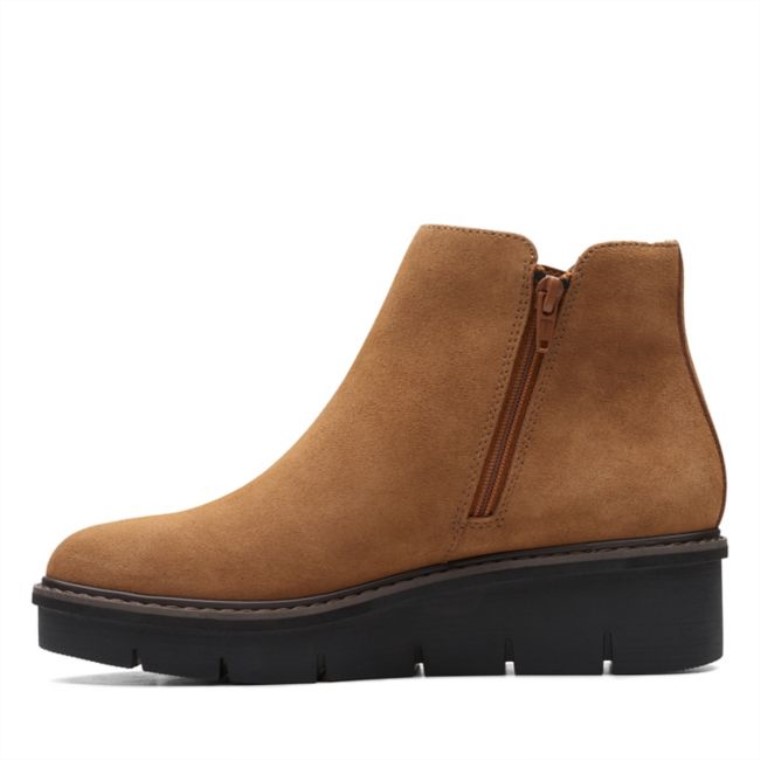 Clarks Ante Caqui Oscuro Airbell Vibe Ante Caqui Oscuro