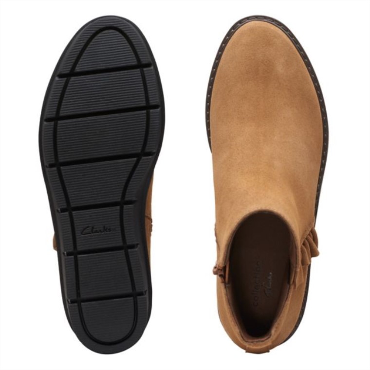 Clarks Ante Caqui Oscuro Airbell Vibe Ante Caqui Oscuro