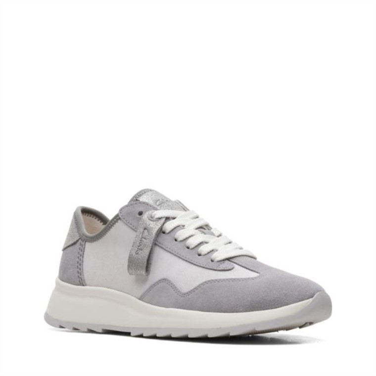 Clarks Dash Lite Lo Combinación De Grises Combinación De Grises