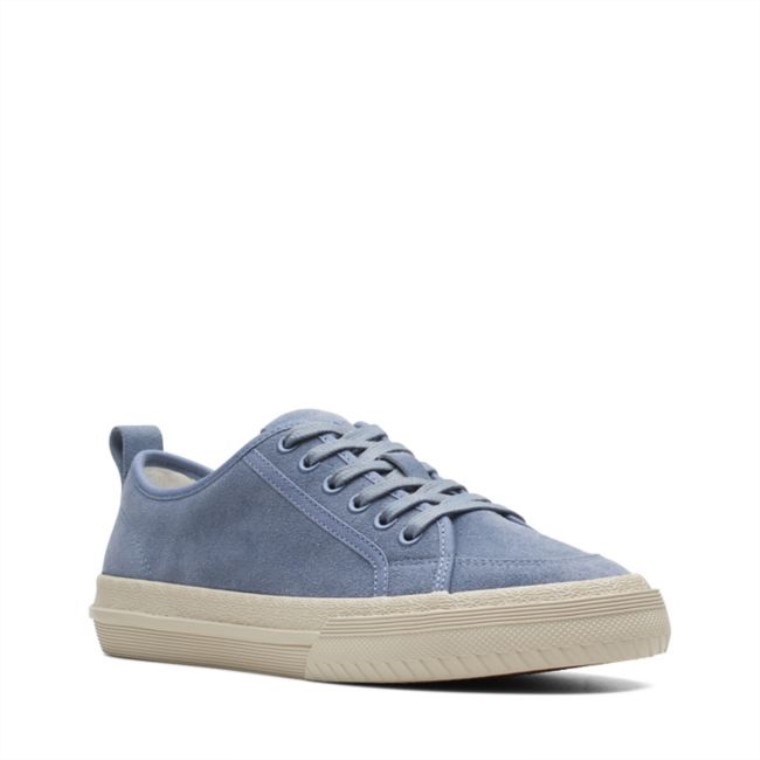 Clarks Denim Azul Ante Roxby Encaje Denim Azul Ante