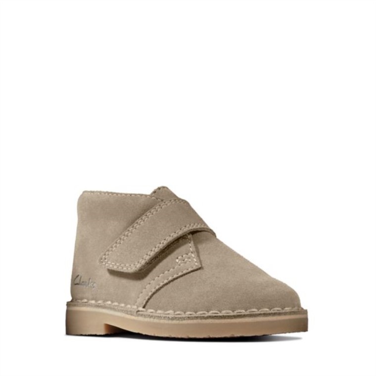 Botas Clarks Desert 2 Para Niños Pequeños Sand Suede Sand Suede