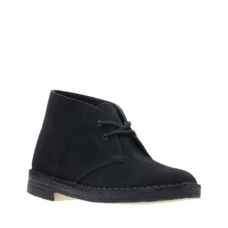Bota Safari Clarks Ante Negro Ante Negro