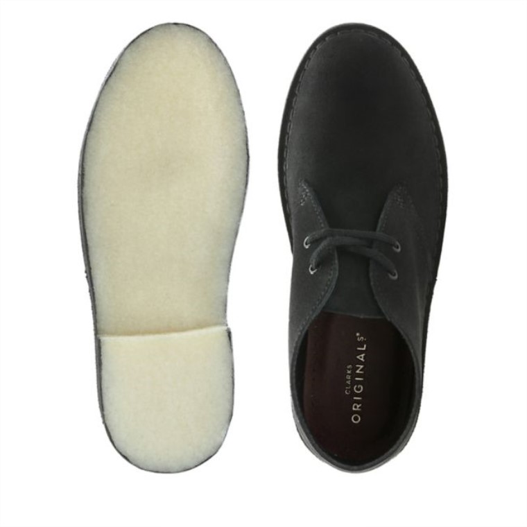 Bota Safari Clarks Ante Negro Ante Negro