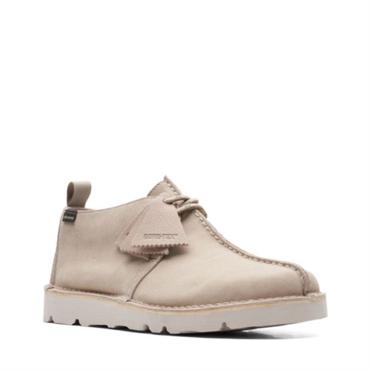 Caminata Por El Desierto De Clarks Gore-tex Gamuza Arena Gamuza Arena