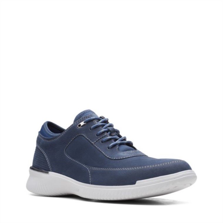 Clarks Donaway Encaje Nubuck Azul Marino Nubuck Azul Marino