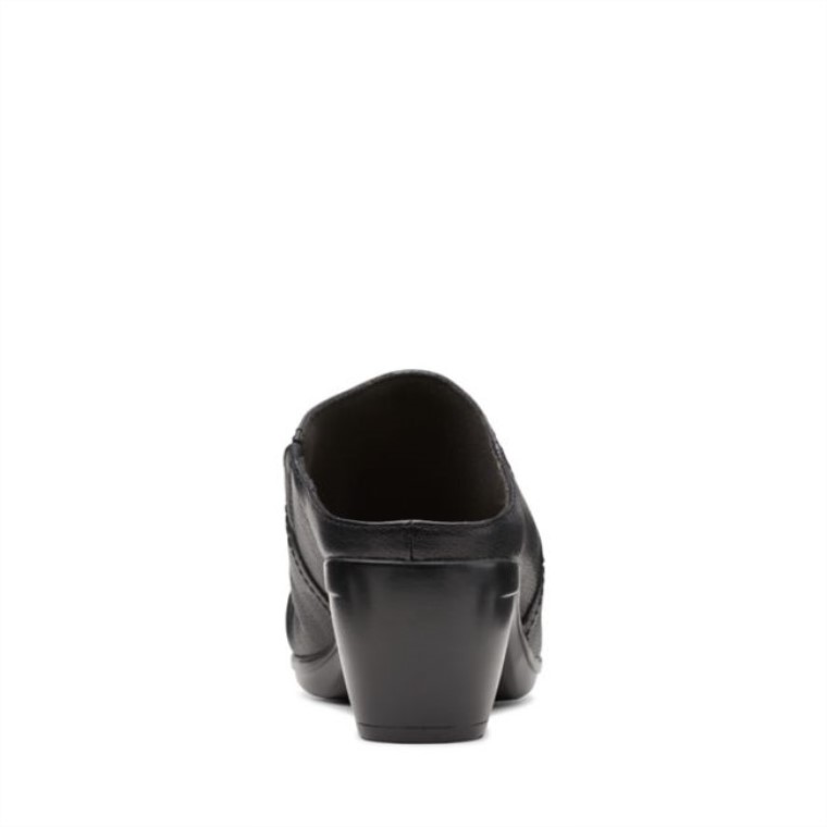 Clarks Emily Encanto Cuero Negro Cuero Negro