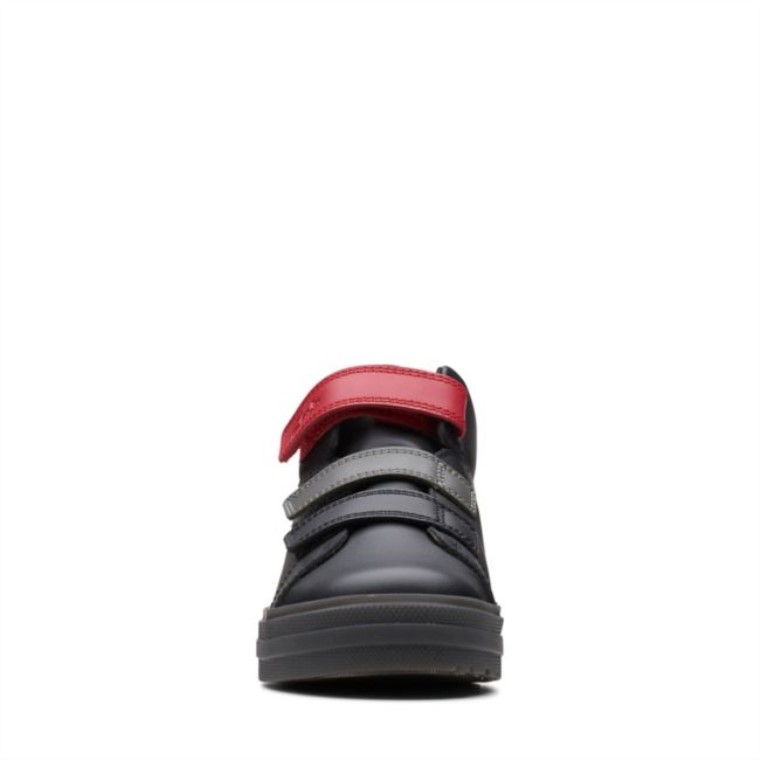 Clarks Flare Show Niño Combinación Negra Combinación Negra