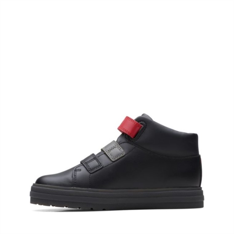 Clarks Flare Show Niño Combinación Negra Combinación Negra