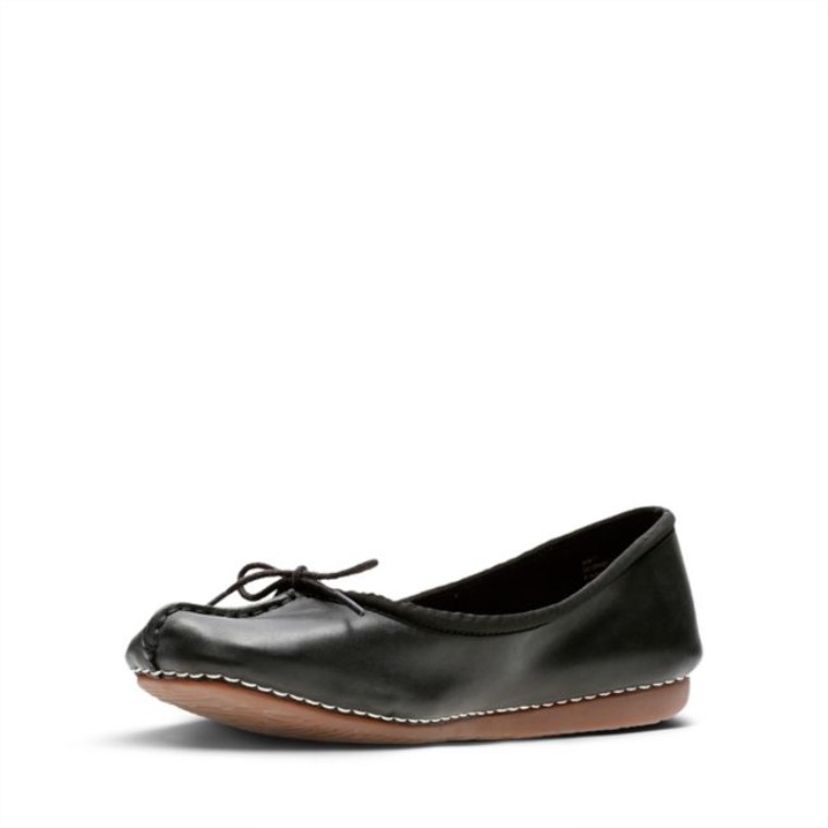 Clarks Freckle Ice Cuero Negro Cuero Negro