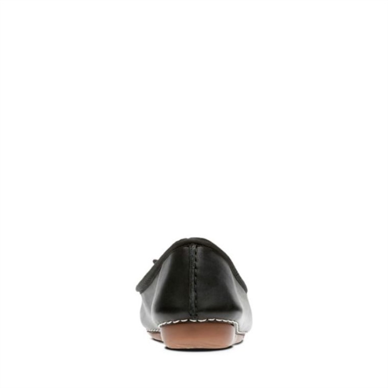 Clarks Freckle Ice Cuero Negro Cuero Negro