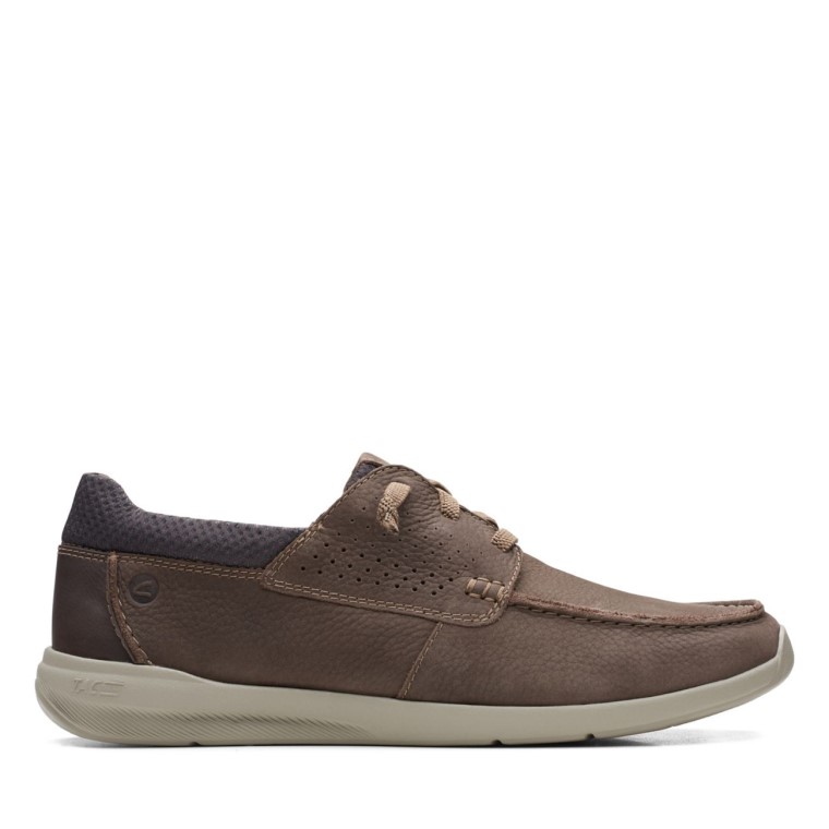 Clarks Gorwmoc Nubuck Marrón Nubuck Marrón
