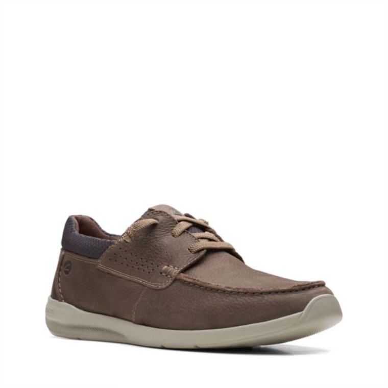 Clarks Gorwmoc Nubuck Marrón Nubuck Marrón