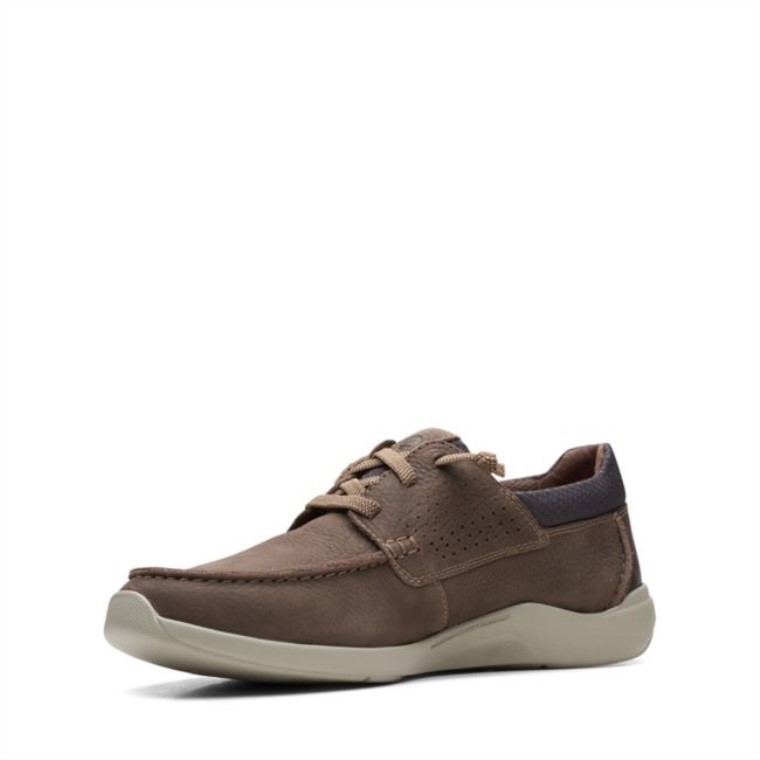 Clarks Gorwmoc Nubuck Marrón Nubuck Marrón