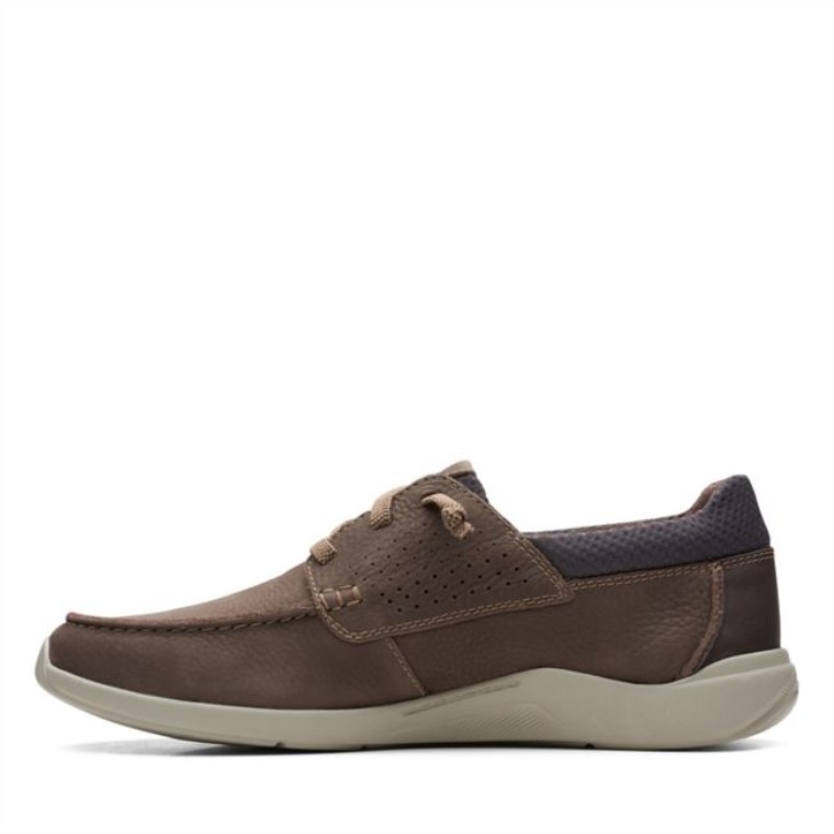 Clarks Gorwmoc Nubuck Marrón Nubuck Marrón