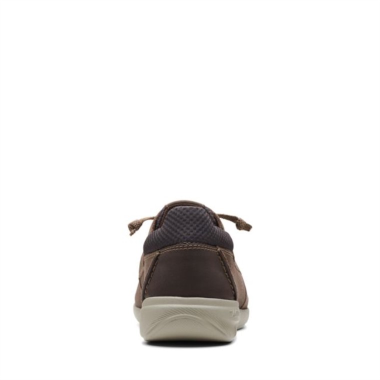 Clarks Gorwmoc Nubuck Marrón Nubuck Marrón