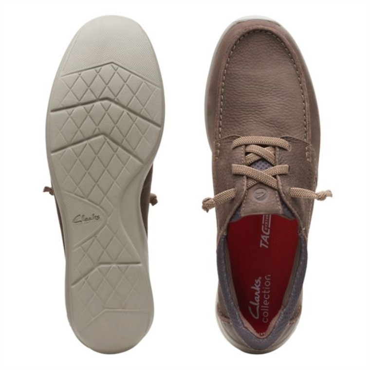 Clarks Gorwmoc Nubuck Marrón Nubuck Marrón