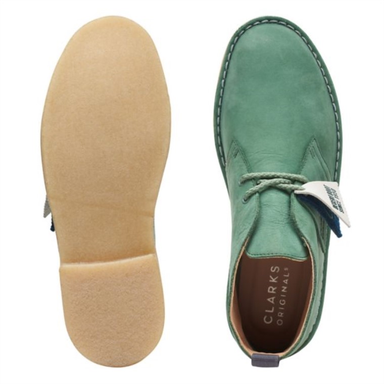 Botas Clarks Nubuck Verde Desert Bootvcy Nubuck Verde