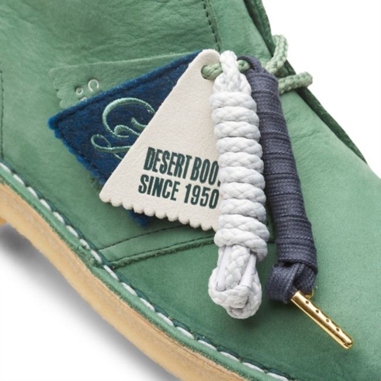 Botas Clarks Nubuck Verde Desert Bootvcy Nubuck Verde