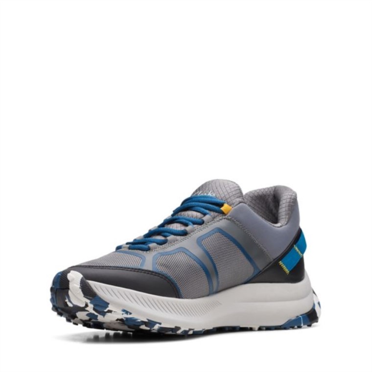 Combinación Gris Clarks Combinación Atl Trail Lo Gris
