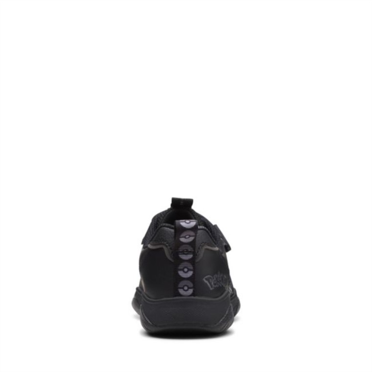 Clarks Grip Trade Niño Cuero Negro Cuero Negro