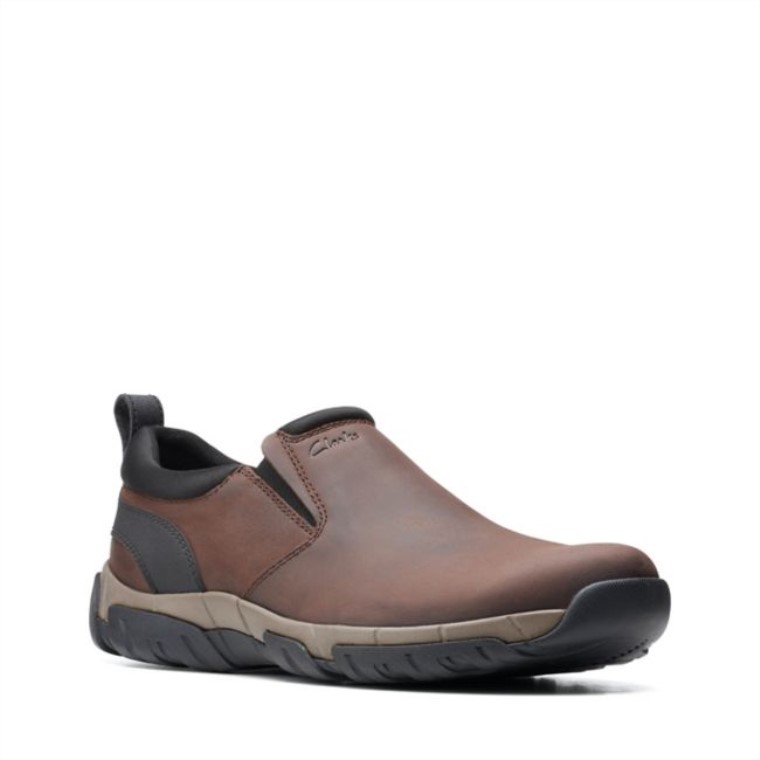 Clarks Grove Step Cuero Marrón Cuero Marrón