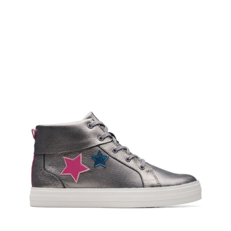 Clarks Gun Metal Cuero Nova City Old Gun Metal Cuero